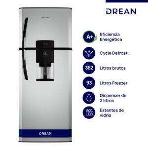 Heladera Drean HDR370F61S 