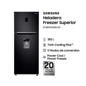 Heladera Freezer Superior Twin Cooling Plus™ 382 L