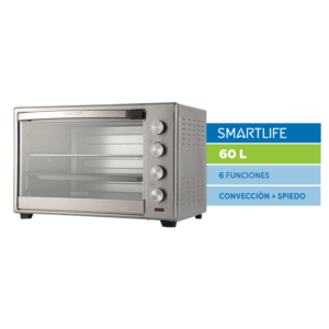 Horno eléctrico Smartlife SL-TO0060PN
