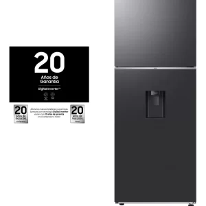 Heladera Samsung Rt42dg6730b1bg Black Dispenser Black Doi
