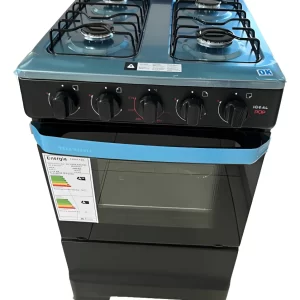 Cocina Multigas 4 Hornallas Sirena negra o gris