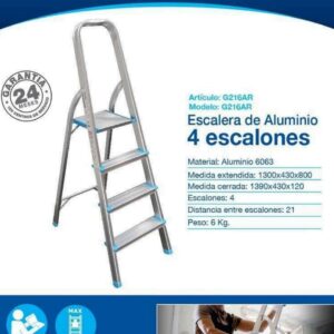 Escalera Gamma 4 escalones G1216