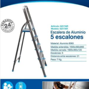 Escalera Gamma 5 escalones