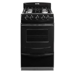 Cocina Escorial Candor Gas Natural (Negra)